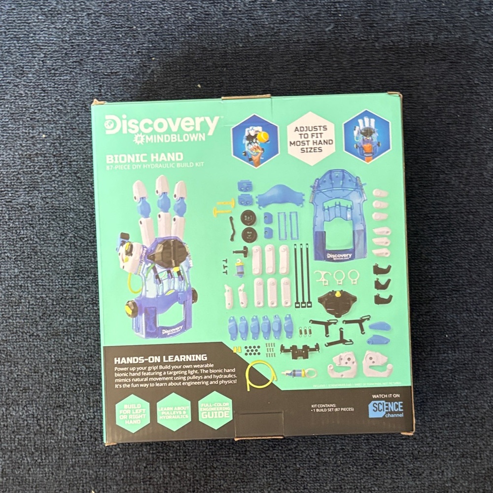 Bionic Hand Kit - Blue - Picture 2 of 2